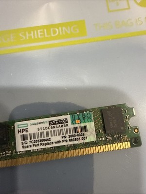 HP 3PAR 683803-001 Memory DIMM 2GB VLP DDR2 NODE CACHE 2660-0338 3PAR 7000