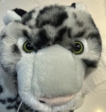 Vtg Wild Republic Cuddle-Kins Snow Leopard Plush 12 2004 Kids Stuffed Animal