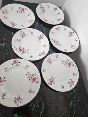 Crown Staffordshire Englische Rosenknospe Brot/Butter Teller Breite 6,14'' X6