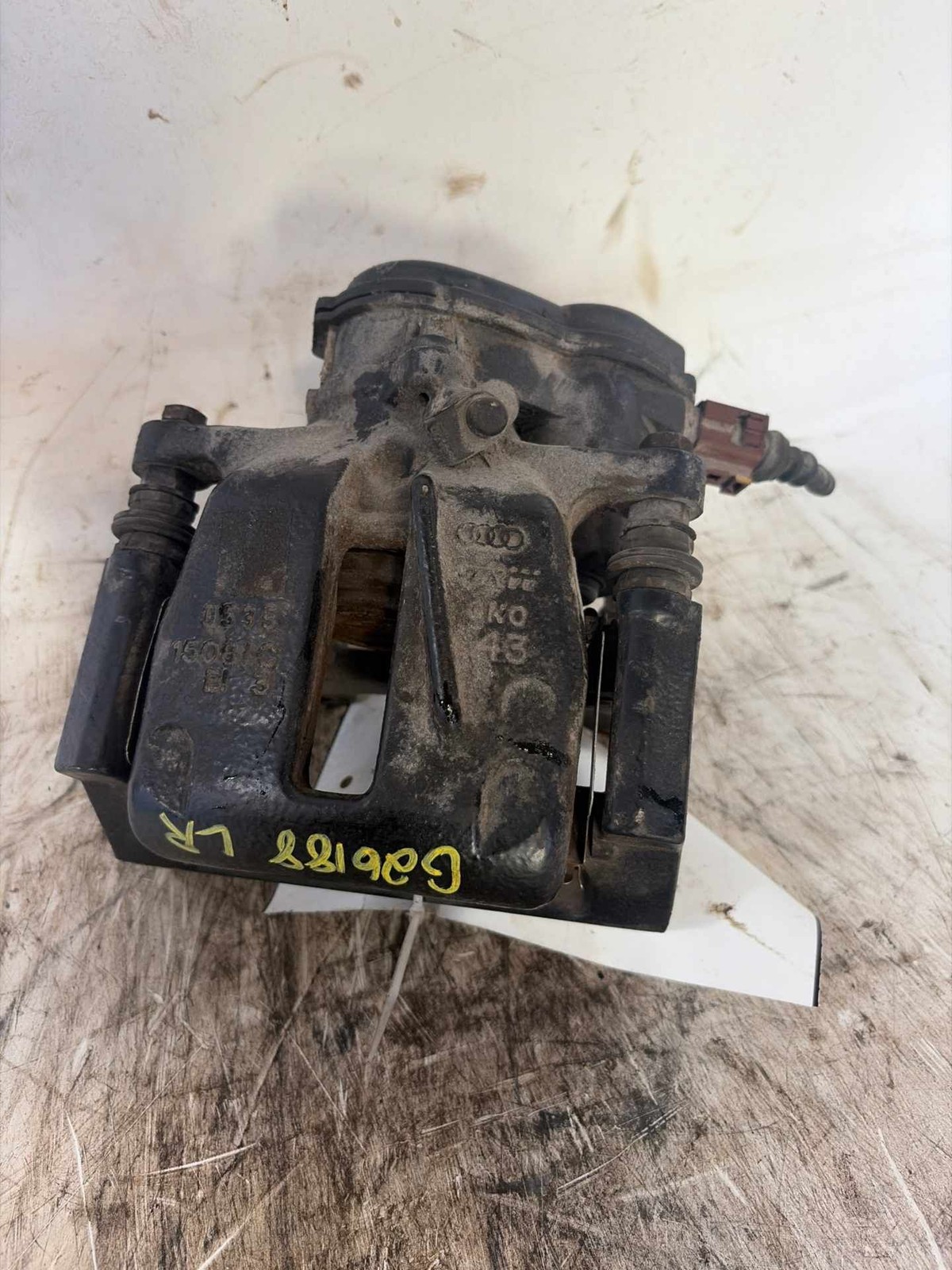 Used Rear Left Disc Brake Caliper fits: 2016 Audi S7 Rear w/o ceramic brakes rot