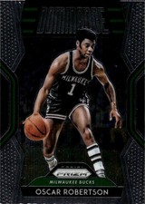 2018-19 Panini Prizm Oscar Robertson #5 Dominance Milwaukee Bucks 31L