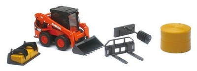 [HC] - Mini Chargeuse Kubota SSV65 B/O Light & Sound Try Me 1/18