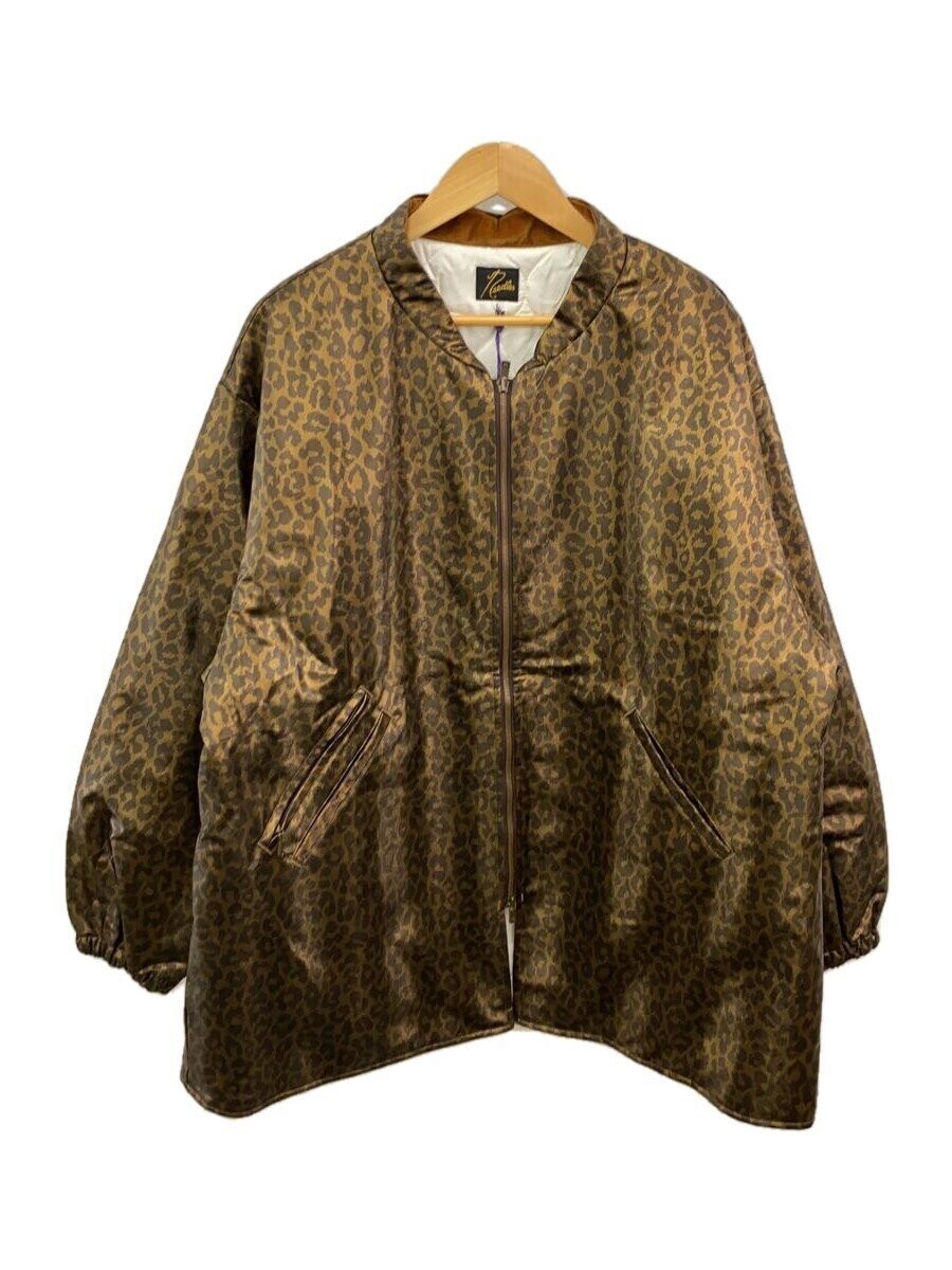 Needles L Brown Polyester Allover Pattern Jacket - image 1
