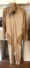 Jammies For Your Families Reindeer One Piece Mens Med Christmas Fleece Costume