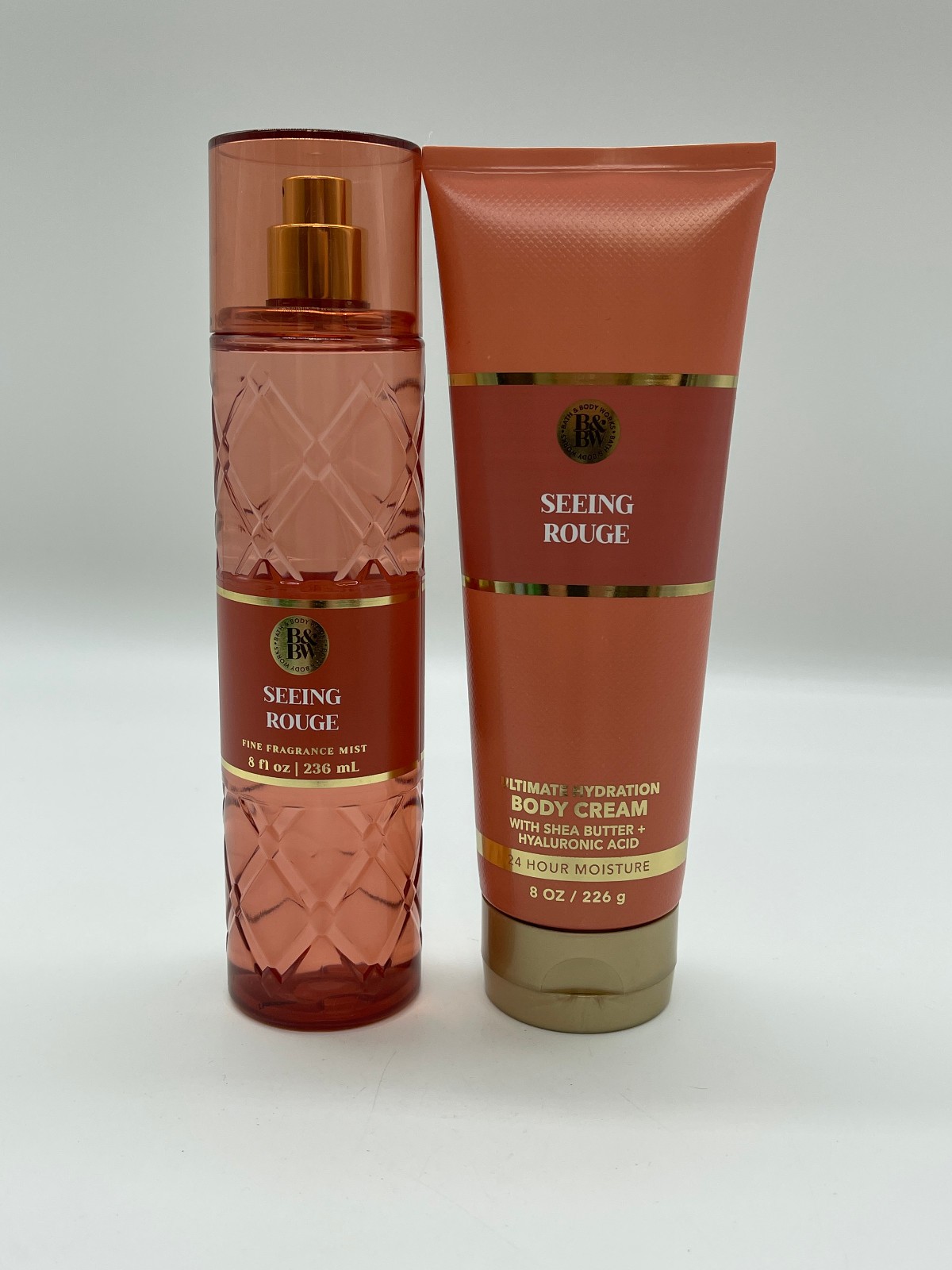 Bath & Body Works SEEING ROUGE  Fine Fragrance Mist & Body Cream