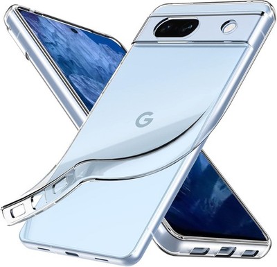 Google Pixel 8a Handyhülle Schutzhülle Soft Silikon Gel Ultra Slim Klar