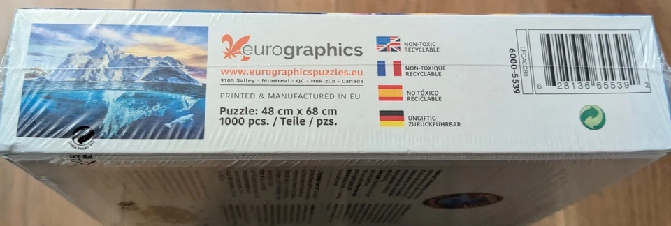 Rompecabezas Arctic Save Our Planet Collection 1000 piezas - Eurográficos, Nuevo y Precintado Foto 4 de 4