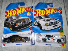 Hot Wheels BMW 635 CSi Lot of 2 HW Euro Wild Widebody White Black 1:64