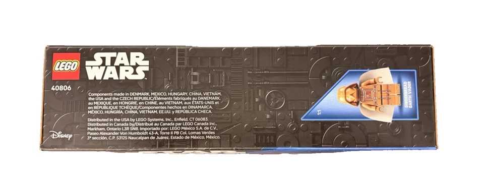 Lego Gingerbread AT-AT Star Wars 40806 - Christmas 2025 Gift - In Hand - Sealed - Image 3 of 4