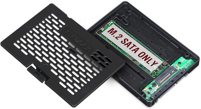 M.2 SATA SSD to 2.5 Inch SATA III SSD Enclosure Adapter Tool Free | Ezconvert MB