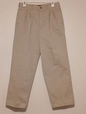 George Boys Husky Pants Straight Leg Khaki Size 16H