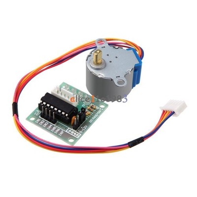 10pcs 5V Stepper Motor 28BYJ-48 With Drive Test Module ULN2003 5 Line 4 Phase *p