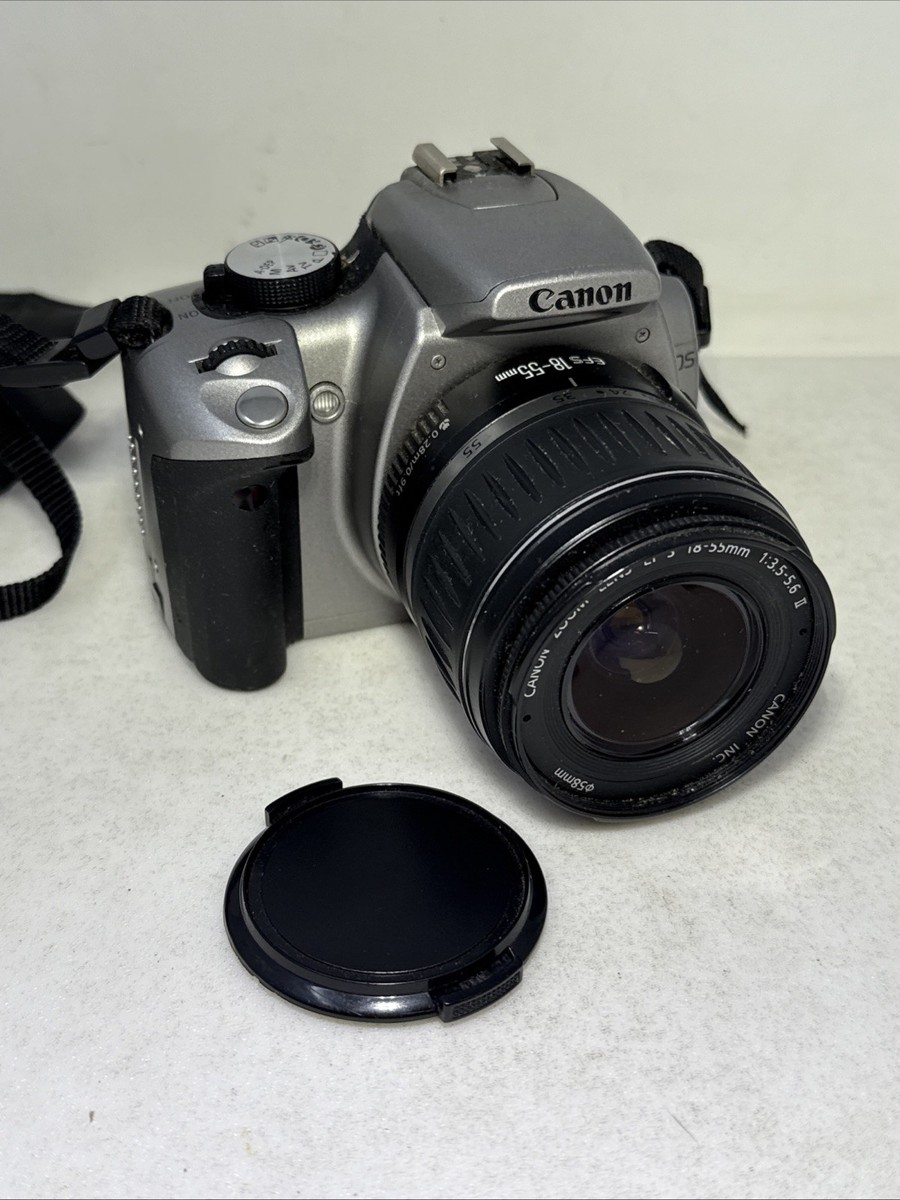 Canon EOS Digital Rebel XT 8.0MP DSLR Camera w/ 18-55mm Lens | eBay