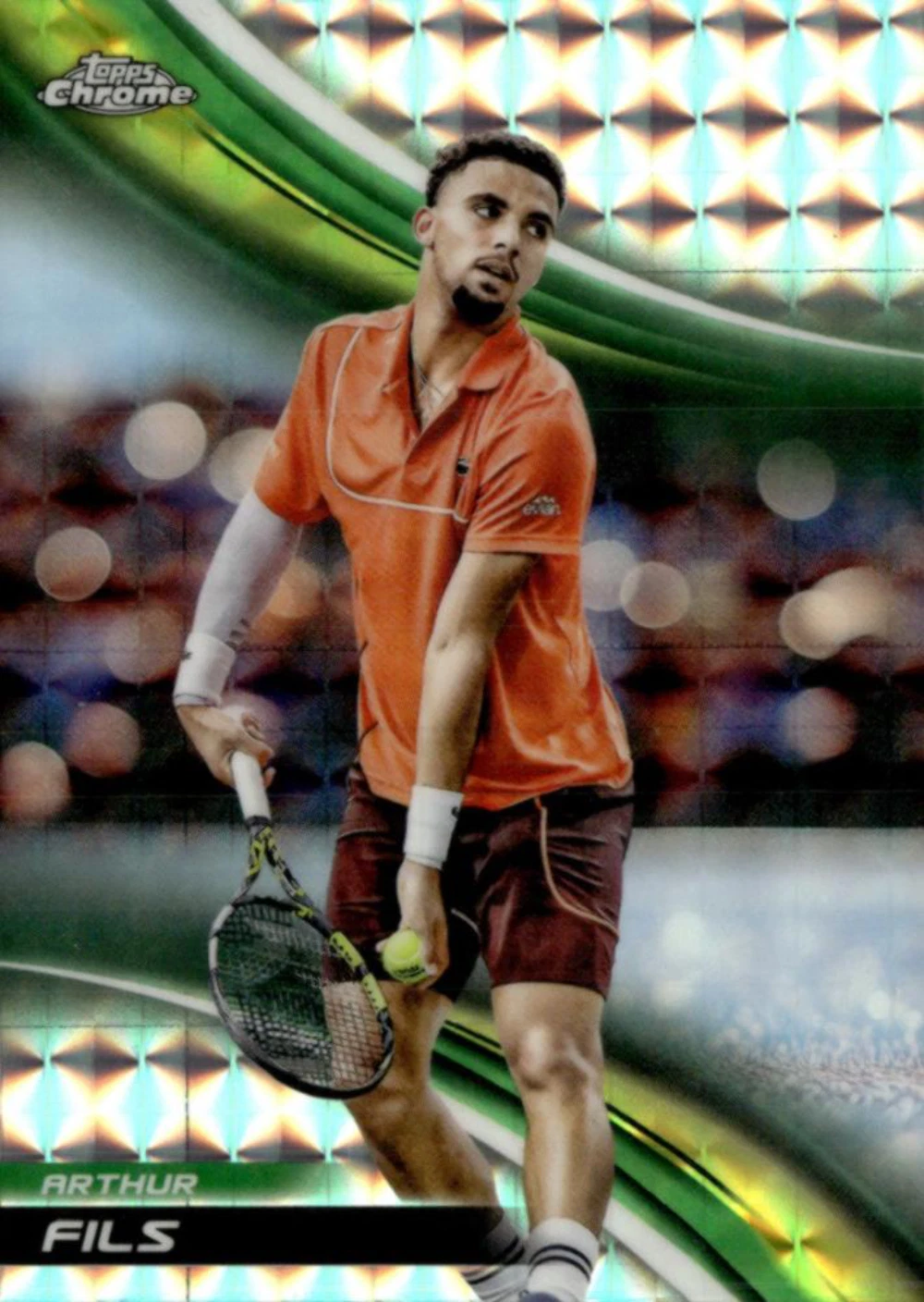 2025 Topps Chrome Tennis Geometric Refractor Arthur Fils #32