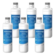 Waterdrop Refrigerator Water Filters Replacement for LG  LT1000P  1-6 Pack
