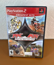 MX vs ATV Unleashed PS2 Complete CIB Sony PlayStation 2 Greatest Hits Game
