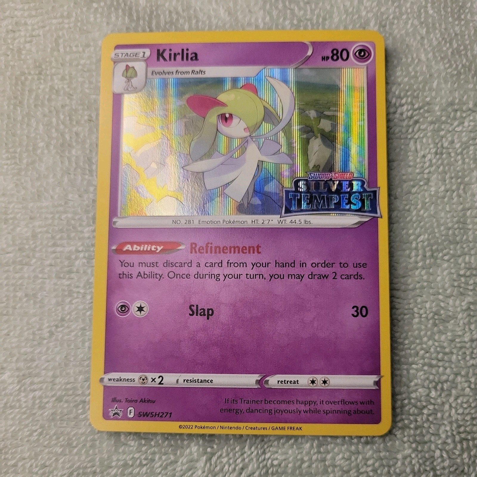 Kirlia - SWSH271  Pre Release Sword & Shield Promo NM Pokemon TCG