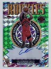 Collin Murray-Boyles 2025-26 Topps Finest Green Geometric Refractor Auto RC /75