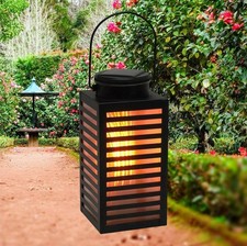 Solar Lantern Flame Led