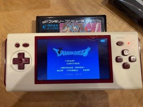 Famicom compatible portable console HG-938 with classic games