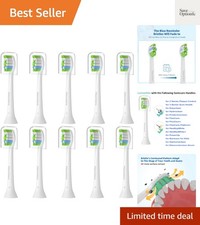 Replacement Toothbrush Heads for Philips Sonicare10 pcs Soft Dupont Bristle...