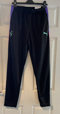 BNWT Puma Tracksuit Bottoms Size 15-16 yrs old Slim Fit Unisex teens - 32'' L