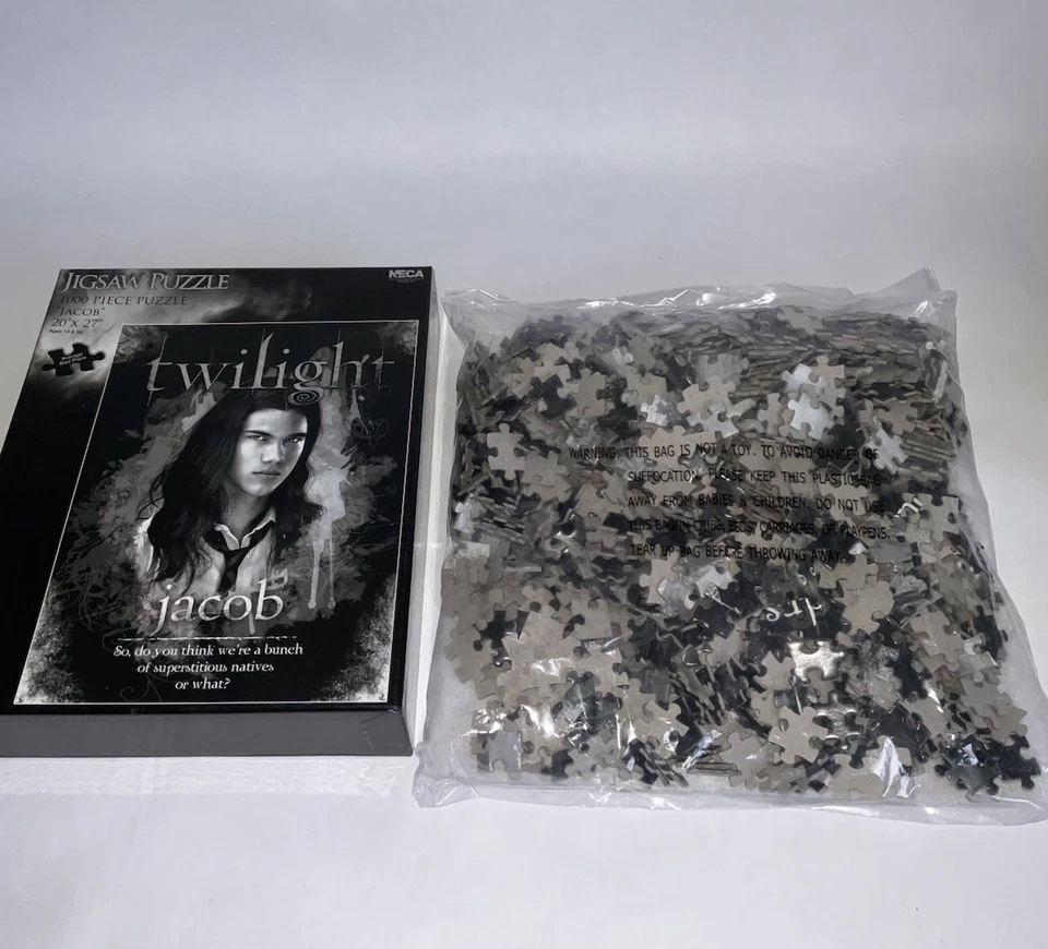 Rompecabezas NECA Twilight Jacob 1000 piezas 20" x 27" Foto 4 de 4