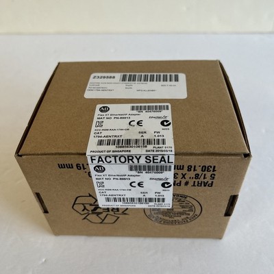 Allen-Bradley  AB 1794-AENTRXT Ser A FlexI/O-XT EtherNet/IP Adapter New Open Box