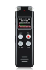 EVISTR 64GB Portable Voice Recorder - Voice Activated for Lectures & Meetings