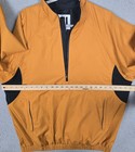 FootJoy DryJoys Tour Collection Men's L Orange Golf 1/2 Zip Pullover Waterproof — photo 10