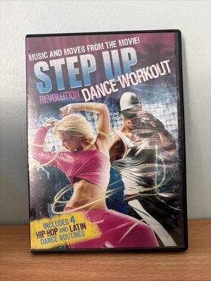 Step Up Revolution Dance Workout (DVD) Fitness Dance Exercise VG Condition