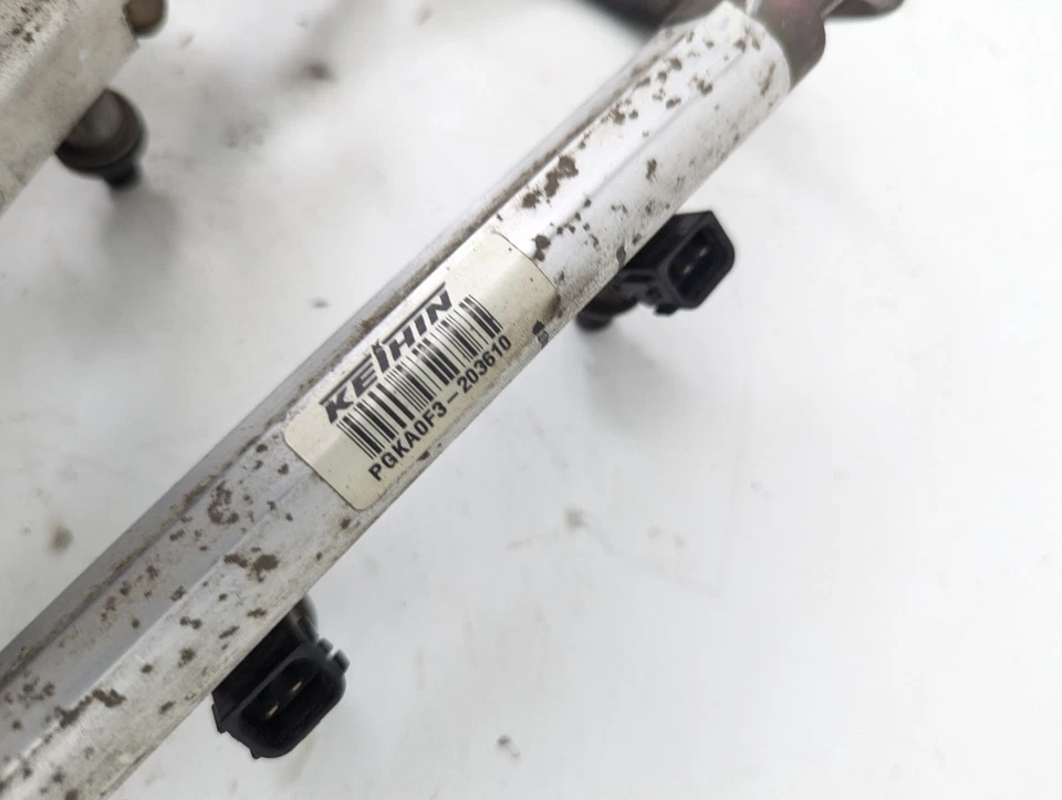 Honda Pilot 2003 2004 línea de riel de combustible de 3,5 L con inyectores Foto 4 de 4