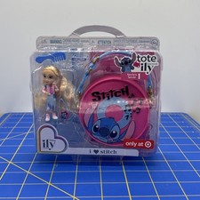 Disney ILY 4ever 2.5" Tote-ILY Stitch Inspired Doll Pink Mini Doll Blue Eyes