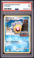 2009 POKEMON RUMBLE #5 STARMIE PSA 7