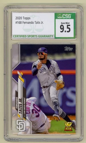 Fernando Tatis Jr 2020 Topps All Star RC Rookie CGC Graded San Diego Padres