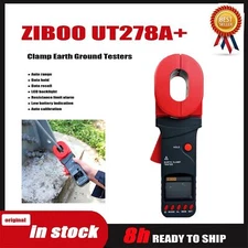 Ziboo 278A+ Clamp Ground Resistance Tester Ground Loop Resistance Measurem ✦KD #