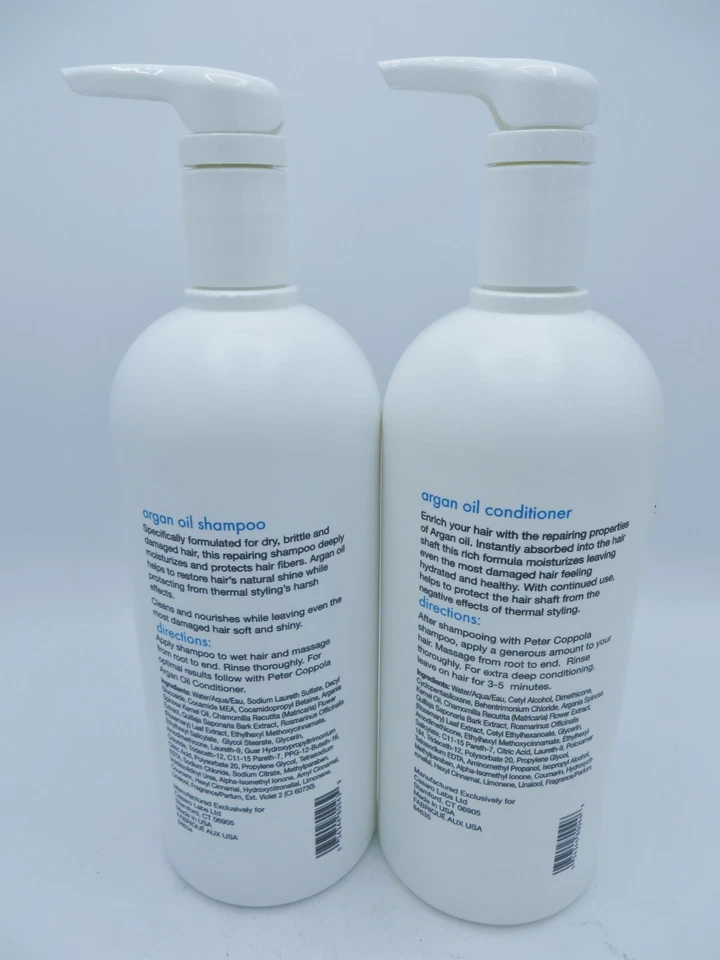 COPPOLA PETER ARGAN OIL SHAMPOO & CONDITIONER 32 oz - Image 2 of 2