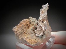 Native Silver Crystals Minesota Mine Michigan