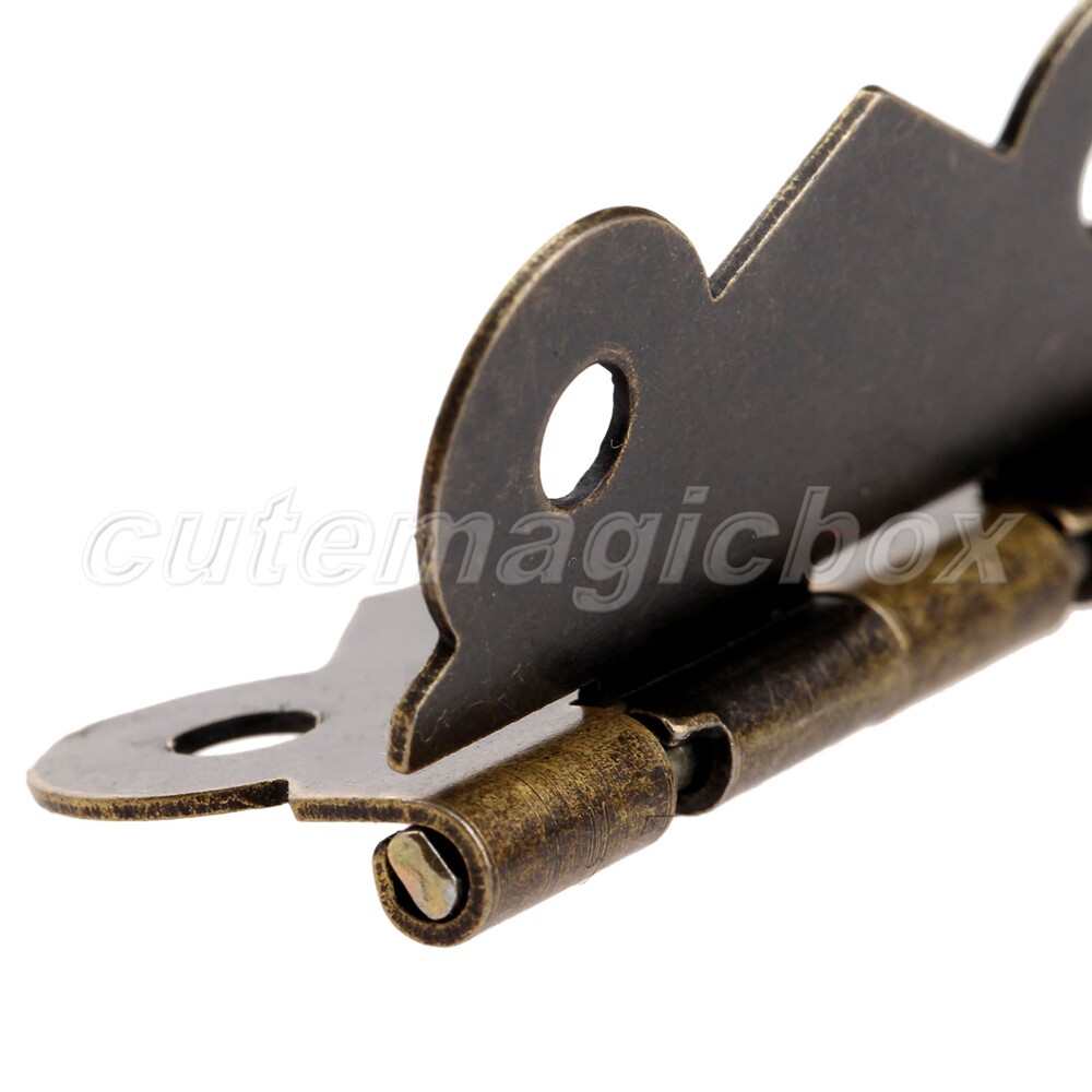 Mini Butterfly Metal Hinges Jewelry Box Decor Dolls House