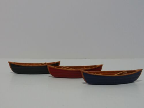 Department 56 Wooden Canoes MIB 56 52830 Village Accessories