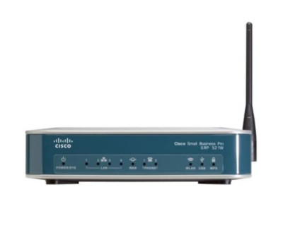 Cisco SRP 521W Router   802.11n 300 Mbps   4x Fast Ethernet   VPN
