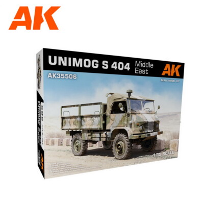 AK-Interactive 1/35 UNIMOG S 404 in Middle East [Limited Edition]