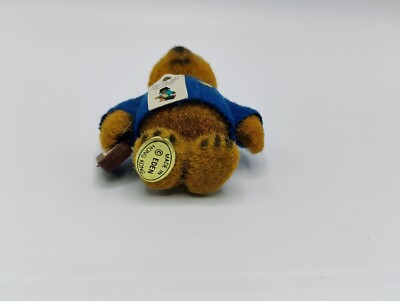 Vintage Paddington Bear Flocked Figure Mini 2
