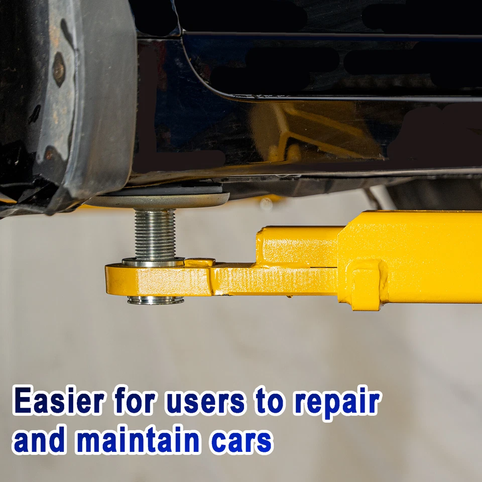 12000lbs 2 Post Car Lift 220V 4HP Motor Single Point Release, Two Post Car Lift Foto 3 de 4