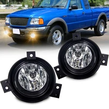 Fog Light Assembly Replacement For 2001-2003 Ford With Ranger Wiring Harness Kit