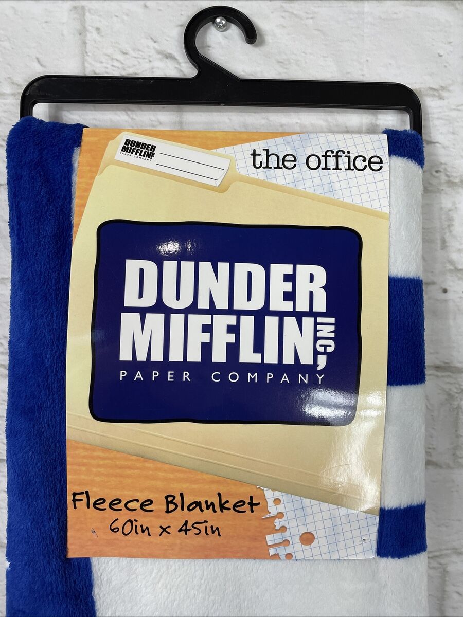 The Office Dunder Mifflin Sherpa Blanket