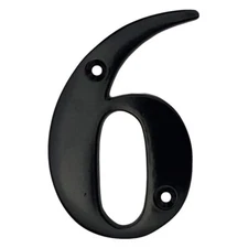 Doris 3-Inch Solid Brass Outdoor Decor Mailbox Numbers House Numbers For Outs...