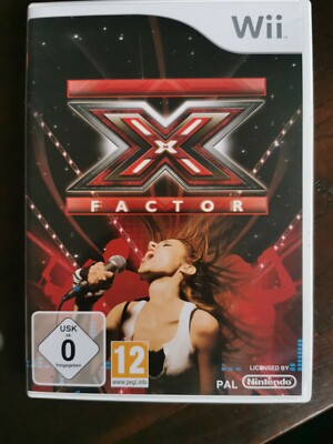 X Factor (Nintendo Wii, 2010, DVD-Box)