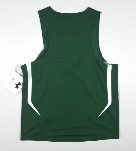 Under Armour Herren Loyola Kick Track Singlet Tank Trikot grün Gr. LG - Bild 2 von 2