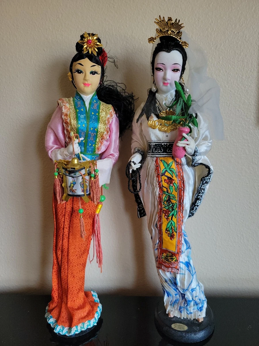 Vintage asian best sale dolls
